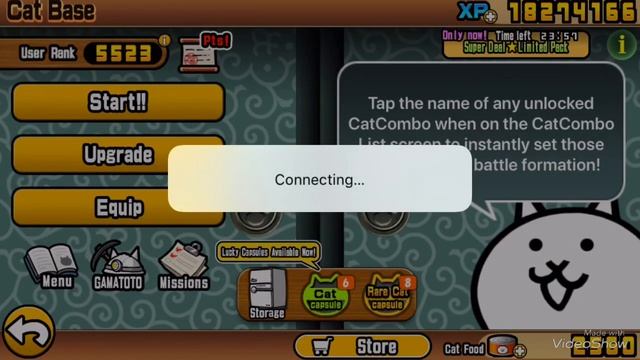 Battle Cats Ads Connection Error смотреть онлайн