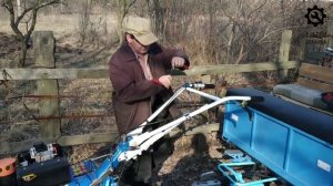 ВСПАШКА МОТОБЛОКОМ С ПЛУГОМ В ПЕРВЫЙ РАЗ