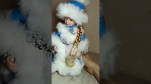 музыкальный Дед Мороз и музыкальная Снегурочка. поющие новогодние фигурки.