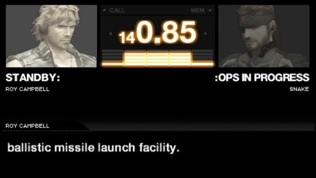 Metal Gear Solid: Portable Ops Walkthrough - Null Battle {HD}