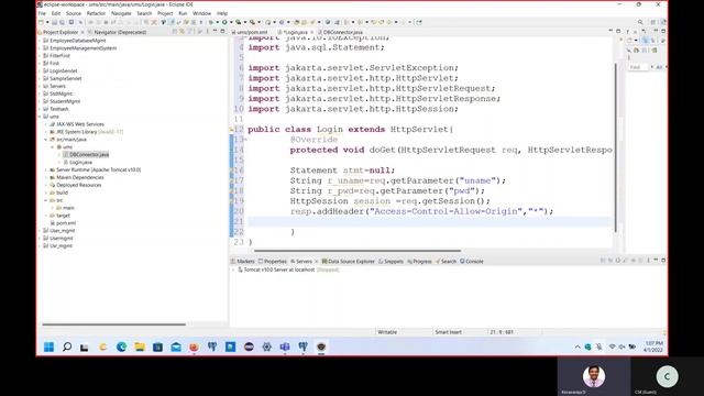 026 Tamil Full Stack Development Part 1 Postgress-Servlet-React User Management System APP смотреть онлайн
