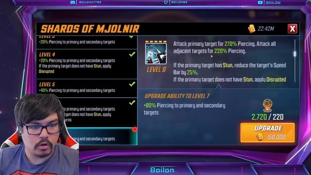 Mighty Thor ORB OPENING & T4/ISO-8 Recommendation + Testing - MARVEL Strike Force смотреть онлайн