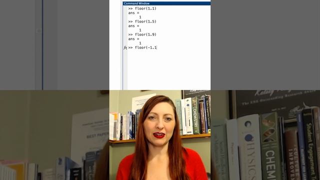 MATLAB: Rounding Functions (round Down) - Floor