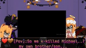 Aftons react to Michael Afton||P.1||Old video||✨️