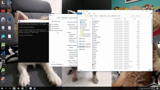 Compile and run Java in command prompt смотреть онлайн