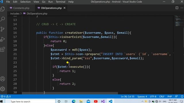 01 Android PHP MySQL (PHP Coding) with source code || Abhishek_Choksi смотреть онлайн