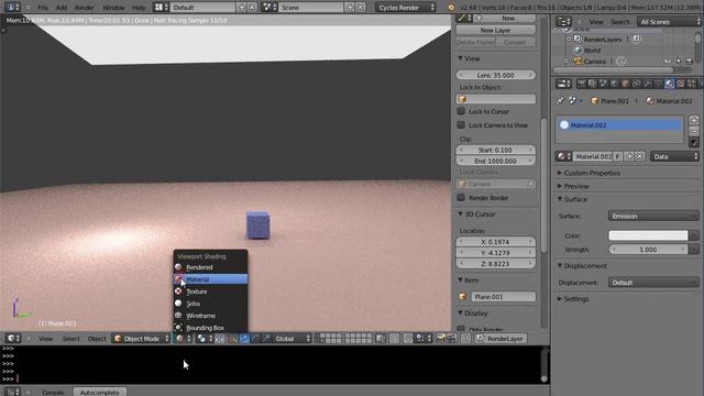 Blender Tutorial - Workflow Overview Blender Game, Render, Cycles смотреть онлайн