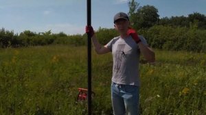 Установка трубостойки для ввода электричества своими руками