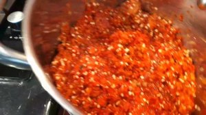 Медовая аджика.Острый перец на зиму -2 рецепта.