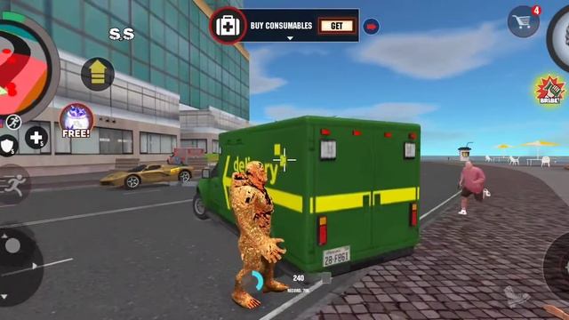 Stone Giant #1, (Fantastic Four) Criminals & Police Simulator Android Games (Superhero Simulator) смотреть онлайн
