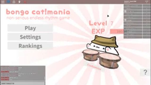 Roblox Bongo Cat! Mania смотреть онлайн