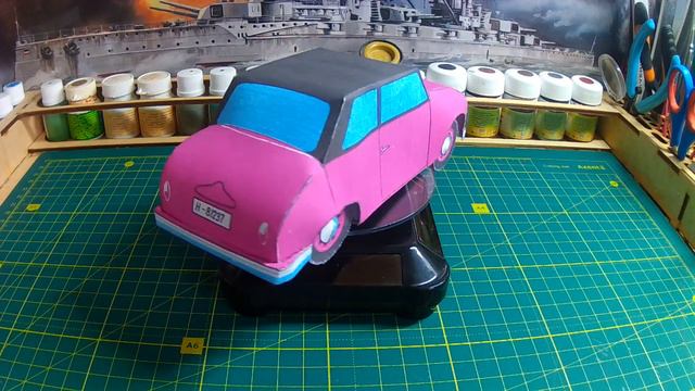 Модель малолитражки "P-70" из бумаги смотреть онлайн