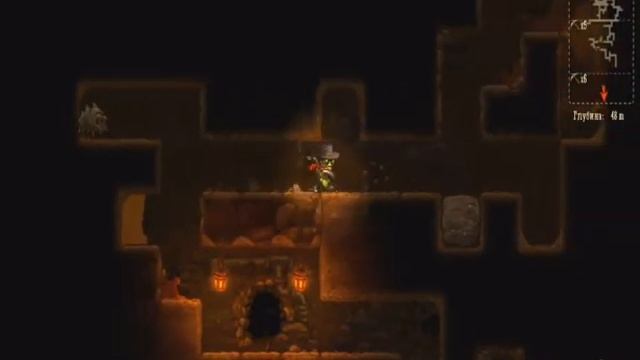 SteamWorld Dig Прохождение№2 (новая способность) смотреть онлайн