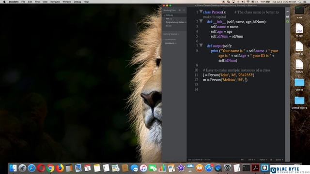 Complete Python Course - 068 - Creating Multiple Instances of a Class смотреть онлайн