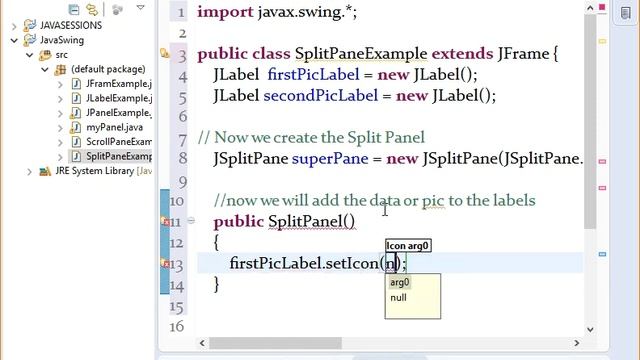 JAVA SWING GUI TUTORIAL 4 JSPLITPANE YOUTUBE смотреть онлайн
