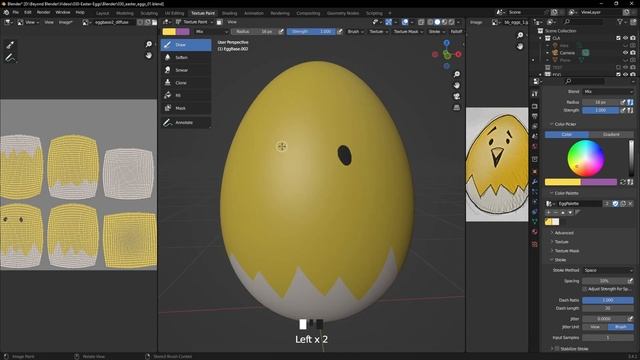 Learn Texture Painting in Blender - A Beginner Tutorial and Intro смотреть онлайн