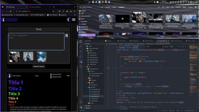 Simple Web App 5: react-Dropzone смотреть онлайн