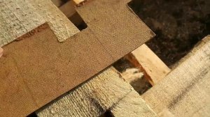 Строим дом из бруса своими руками Часть 4 Возведение стен,угловое соединения в шип паз 1