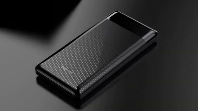 Портативный внешний аккумулятор 10000мAч Baseus смотреть онлайн