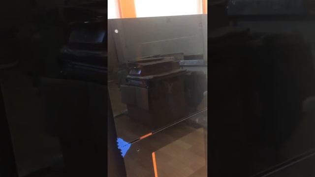 Наружное стекло духовки с тонированным окошком