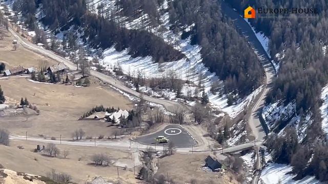 В Ниццу на горных лыжах. Приморские Альпы. Аурон. Франция. Europe- House.mp4 смотреть онлайн