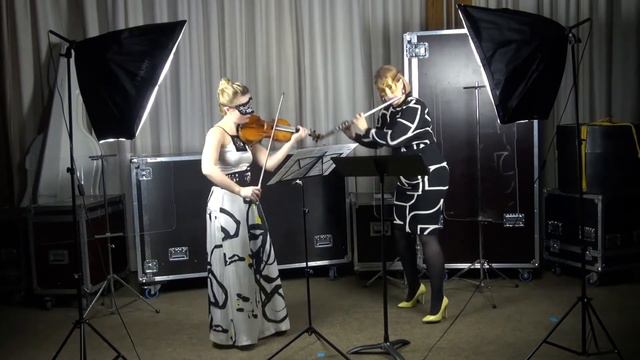 Duo Rheinklang, Svenja Borgstädt (flute) & Anna Göbel (violin): music by C. P. E. Bach & V. Kaunzne смотреть онлайн