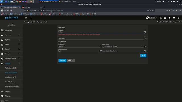 True Nas - configure ISCSi Storage (Raid1-Mirroring) For an ESXi смотреть онлайн