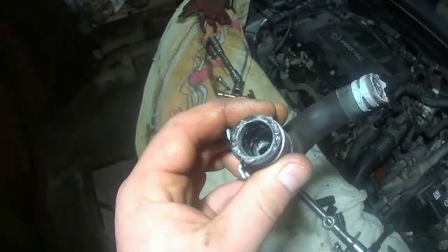 Опель Астра J и теплообменник. смотреть онлайн