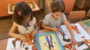 Игра «Одень куклу в русский национальный костюм»
