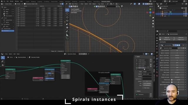 Procedural mirrors in Geometry nodes - Blender tutorial ENG смотреть онлайн