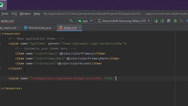 Change the ActionBar Title Font in Android Studio (2021) смотреть онлайн