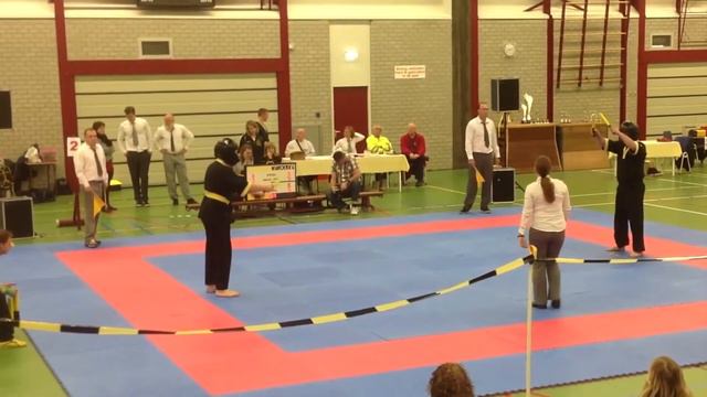 Kumite fight Richard Smith 13-10-2012 The Netherlands смотреть онлайн