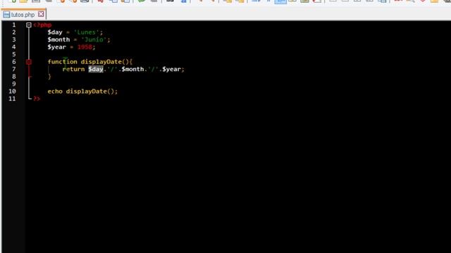 Tutorial PHP - 27 - Variables en funciones смотреть онлайн