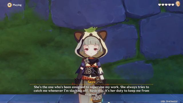Hangout Event Sayu Yoohoo Art Seichou no Jutsu All 6 Ending Guide Genshin Impact 2.2 смотреть онлайн