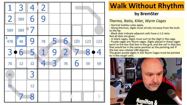 Walk Without Rhythm - Solving My Own Sudoku (Video #69) смотреть онлайн