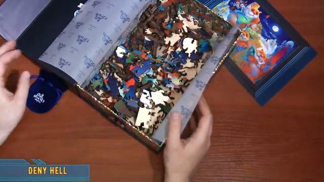 #оригинальныйподарок. Деревянные пазлы DaVICI – Праздник полной луны смотреть онлайн