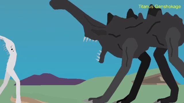 Bird watcher Vs Collosal (Day 18) | Trevor Henderson monster Battle | Stick nodes animation смотреть онлайн