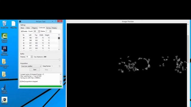 PVCAM Test for Demonstrating PrimeLocate and Multi ROI Camera Features смотреть онлайн