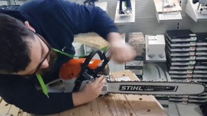 Первый взгляд ms 462 stihl - бомбовая бензопила для валки!