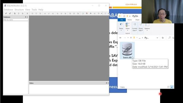 Python Programming -Database Essentials and SQL T02 - Create Database (Part 1/2) смотреть онлайн