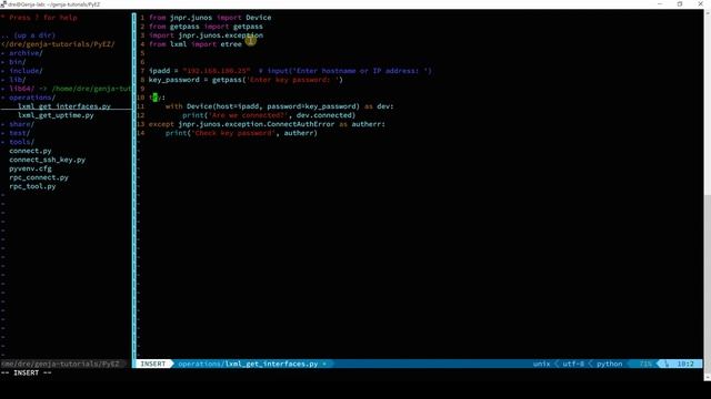 Junos PyEZ XPath Expressions - Genja Tutorials pt 4 смотреть онлайн