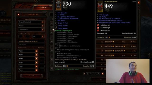 [Diablo 3] D3: Buying New Overpowered Items смотреть онлайн
