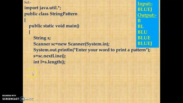EASILY LEARN PATTERN PROGRAM IN JAVA смотреть онлайн