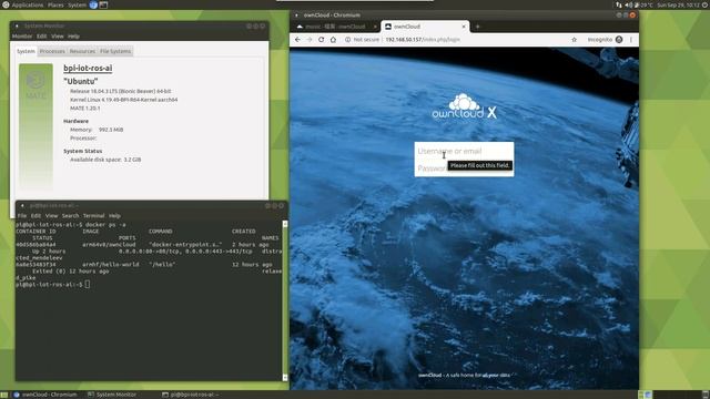 Banana Pi BPI-R64 runs owncloud by docker with ubuntu 18.04 смотреть онлайн