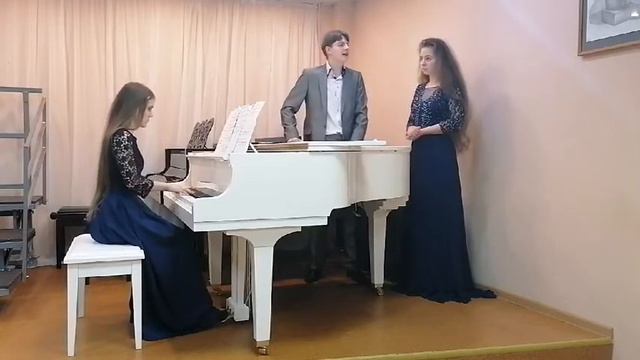 Анна Садова и Андрей Купцов- "Подмосковные вечера" концертмейстер- Вера Козлова смотреть онлайн