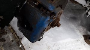 Замена передних тормозных колодок Opel vectra B