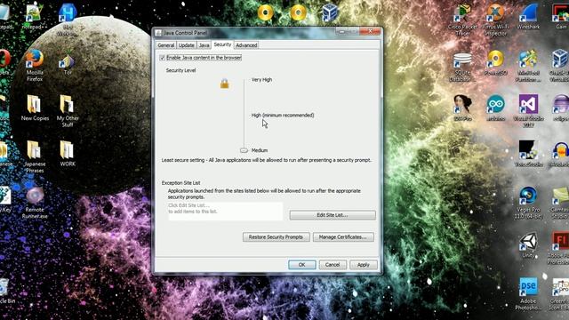How to Edit Java Security Settings смотреть онлайн