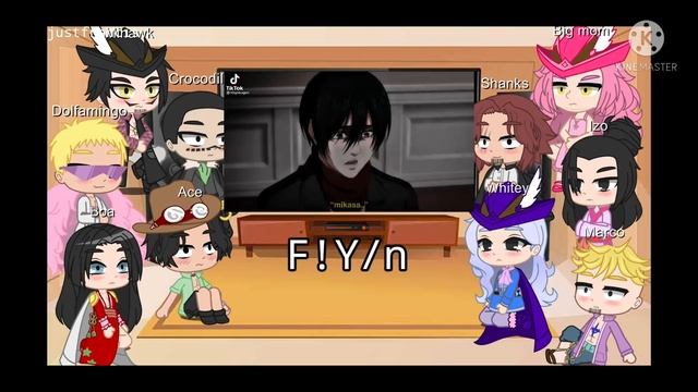 One Piece [Some Shichibukai, Yonkos and Whitebeard Pirates] reacts to Y/n || Part 4, justfrancis || смотреть онлайн