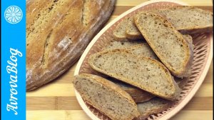 Хлеб на закваске из пшеничной муки 2-х сортов