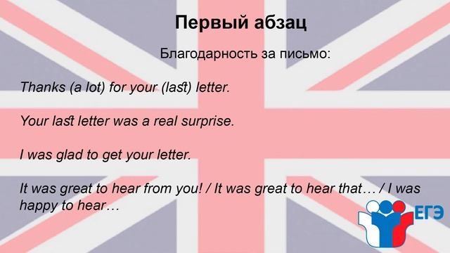 ЕГЭ АНГЛИЙСКИЙ // ЛИЧНОЕ ПИСЬМО смотреть онлайн